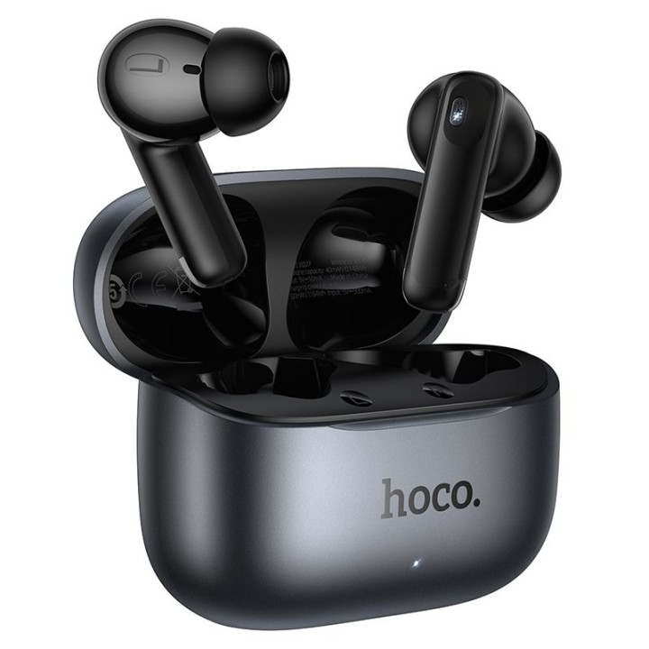 Wireless in-ear headphones Hoco TWS ANC + ENC +AI Translation EQ27 grey