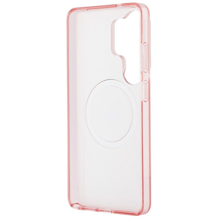 KARL LAGERFELD чехол для SAMSUNG S26 Ultra KLHMS26LHMKBCHOP (Magnetic IML Repeated Logo and Choupette) розовый