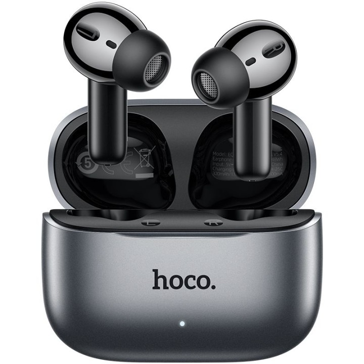 Wireless in-ear headphones Hoco TWS ANC + ENC +AI Translation EQ27 grey