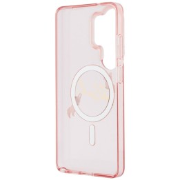 KARL LAGERFELD чехол для SAMSUNG S26 Ultra KLHMS26L5HKSCAP (Magnetic IML KC Script) розовый