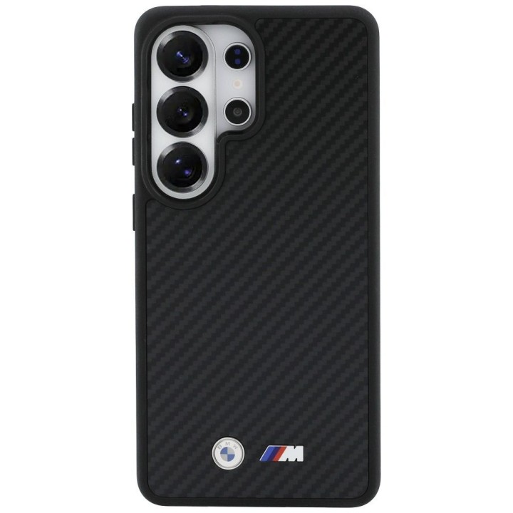 BMW futerał do SAMSUNG S26 Ultra BMHMS26L24CFMMK (Magnetic Kevlar W/ Logo) czarny