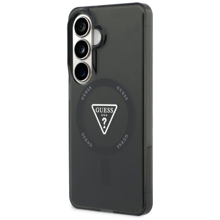 GUESS case for SAMSUNG S26 GUHMS26SHGTMLCGK (Magnetic IML Gradient Triangle) black