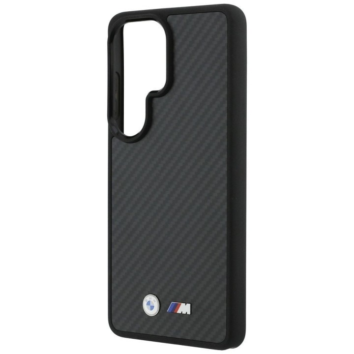 BMW чохол для SAMSUNG S26 Ultra BMHMS26L24CFMMK (Magnetic Kevlar W/ Logo) чорний