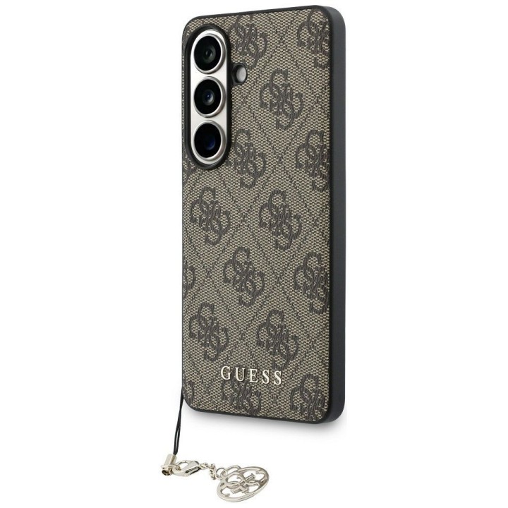 GUESS case for SAMSUNG S26 GUHMS26SGF4GBR (PU 4G Classic Logo with Charm) brown