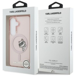 KARL LAGERFELD чехол для SAMSUNG S26 KLHMS26S6HCPSCP (Magnetic IML Peekaboo Choupette) розовый