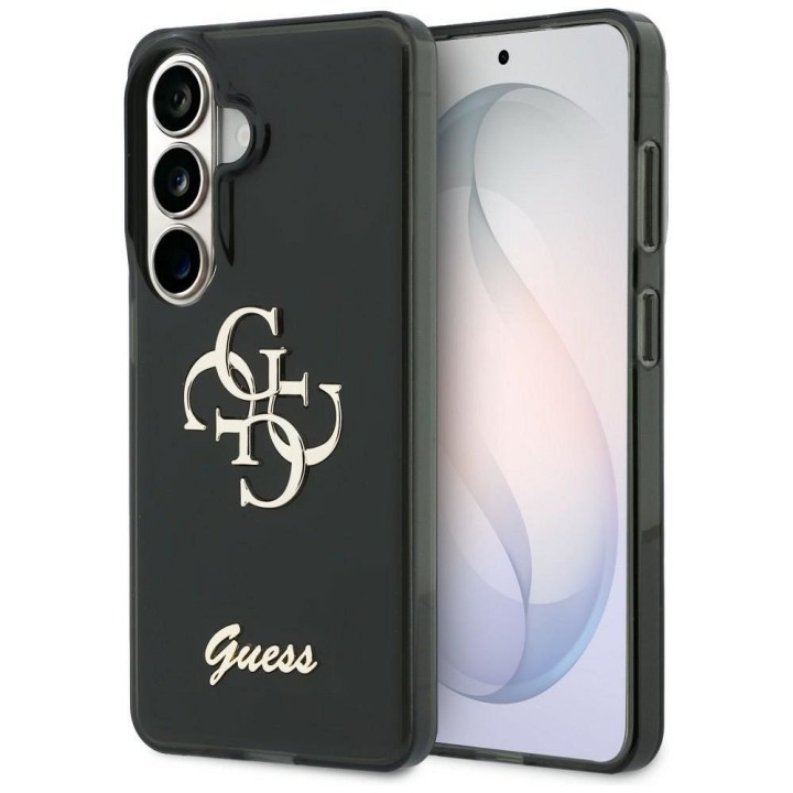 GUESS чехол для SAMSUNG S26 GUHCS26S5HC4MLSK (IML Big Metal 4G and Script) черный