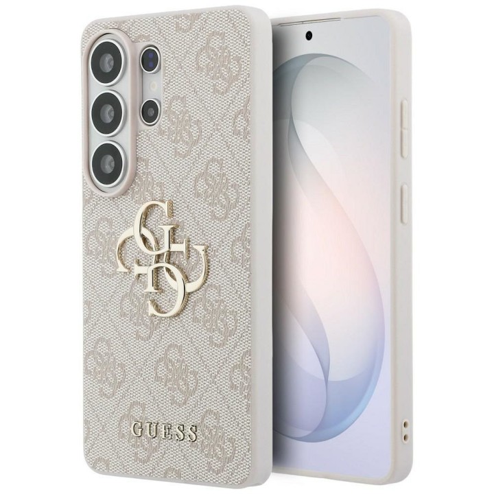 GUESS чохол для SAMSUNG S26 Ultra GUHCS26L4GMGPI (PU 4G Big Metal Logo) рожевий