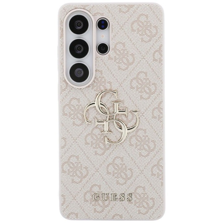 GUESS чохол для SAMSUNG S26 Ultra GUHCS26L4GMGPI (PU 4G Big Metal Logo) рожевий