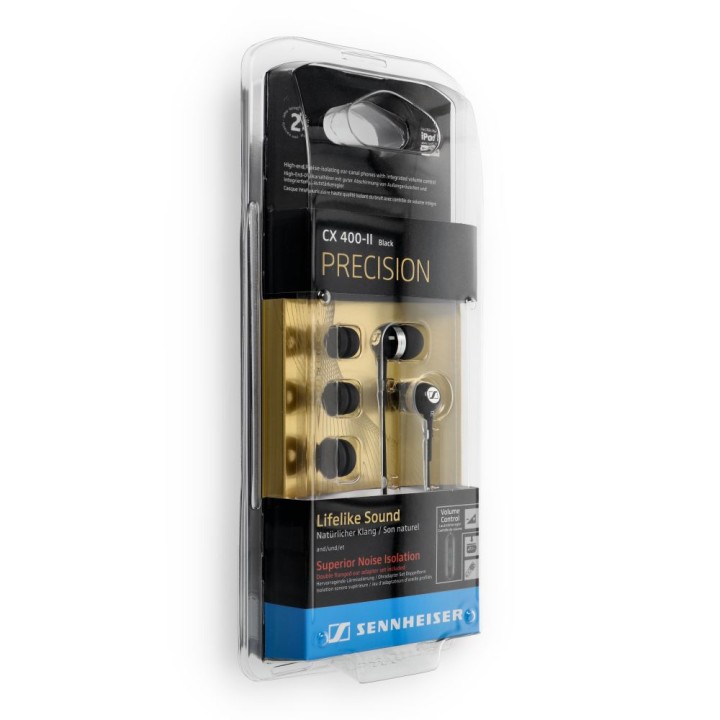 Headphones wired in-ear Jack 3,5 mm Sennheiser CX 400-ll Precision black