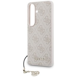 GUESS чехол для SAMSUNG S26 GUHMS26SGF4GPI (PU 4G Classic Logo with Charm) розовый