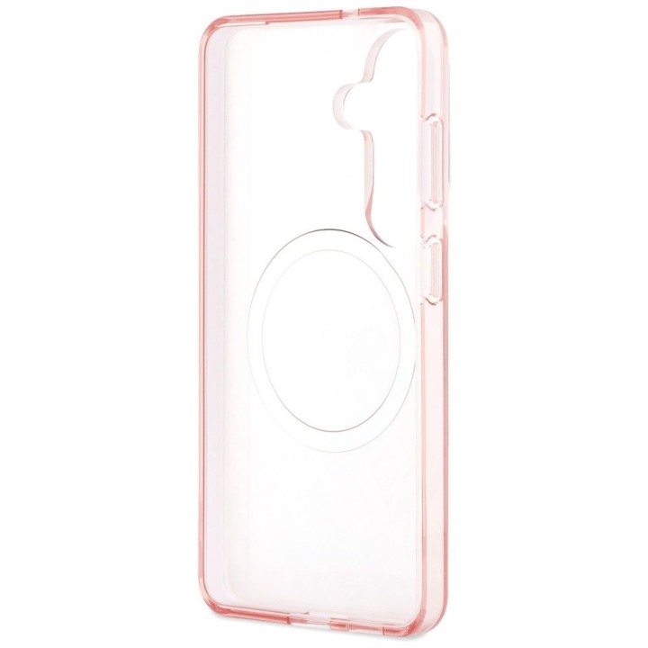 KARL LAGERFELD чохол для SAMSUNG S26 Plus KLHMS26MHMKBCHOP (Magnetic IML Repeated Logo and Choupette) рожевий