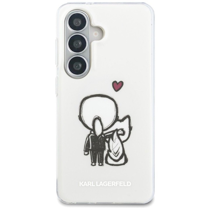 KARL LAGERFELD futerał do SAMSUNG S26 KLHMS26S6HKCBHH (Magnetic IML K&C Back Logo) transparentny
