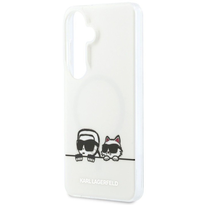 KARL LAGERFELD case for SAMSUNG S26 KLHMS26S6HPKACH (Magnetic IML K&C Peekaboo) transparent