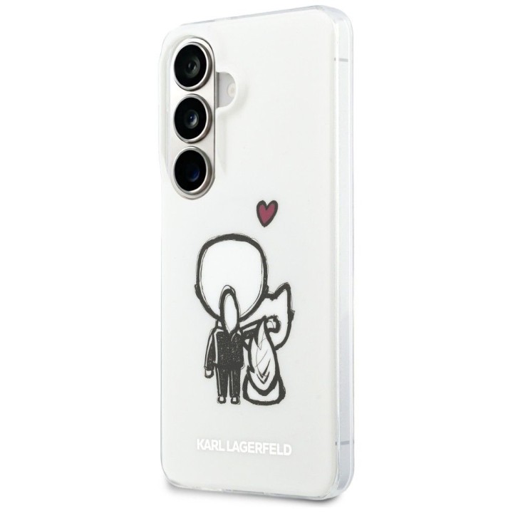 KARL LAGERFELD case for SAMSUNG S26 KLHMS26S6HKCBHH (Magnetic IML K&C Back Logo) transparent