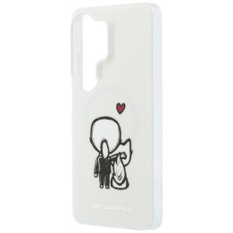KARL LAGERFELD чохол для SAMSUNG S26 Ultra KLHMS26L6HKCBHH (Magnetic IML K&C Back Логотип) прозорий