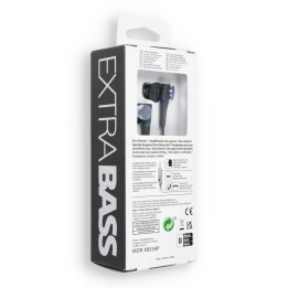 Дротові навушники-вкладиші Jack 3,5 mm Sony MDR-XB55APB чорні