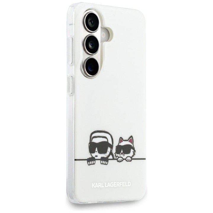 KARL LAGERFELD чохол для SAMSUNG S26 Plus KLHMS26M6HPKACH (Magnetic IML K&C Peekaboo) прозорий