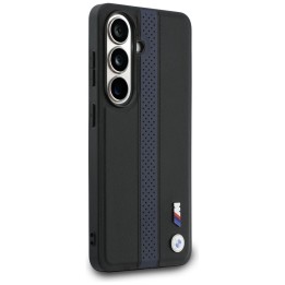 BMW чехол для SAMSUNG S26 совместимый с Magsafe BMHMS26S25PCPSKB (Perforated Stripe Логотип) синий