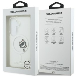 KARL LAGERFELD case for SAMSUNG S26 KLHMS26S6HCPSCT (Magnetic IML Peekaboo Choupette) transparent