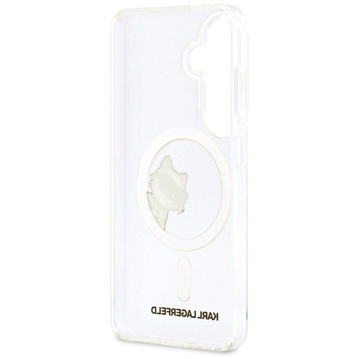 KARL LAGERFELD case for SAMSUNG S26 KLHMS26S6HCPSCT (Magnetic IML Peekaboo Choupette) transparent