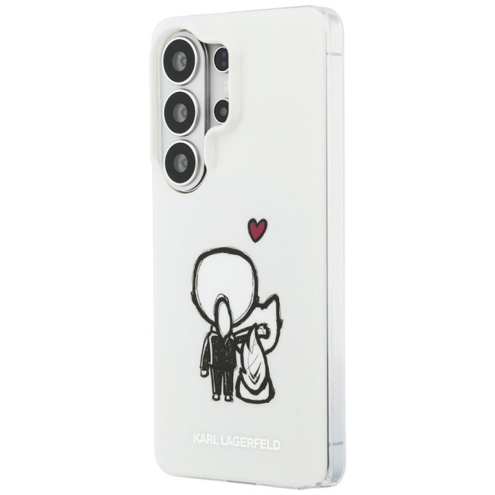 KARL LAGERFELD чехол для SAMSUNG S26 Ultra KLHMS26L6HKCBHH (Magnetic IML K&C Back Логотип) прозрачный
