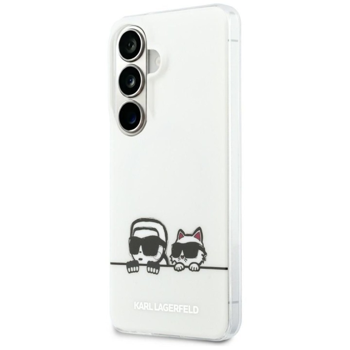 KARL LAGERFELD futerał do SAMSUNG S26 Plus KLHMS26M6HPKACH (Magnetic IML K&C Peekaboo) transparentny