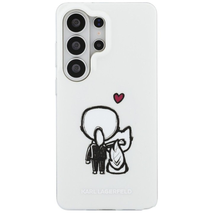 KARL LAGERFELD futerał do SAMSUNG S26 Ultra KLHMS26L6HKCBHH (Magnetic IML K&C Back Logo) transparentny