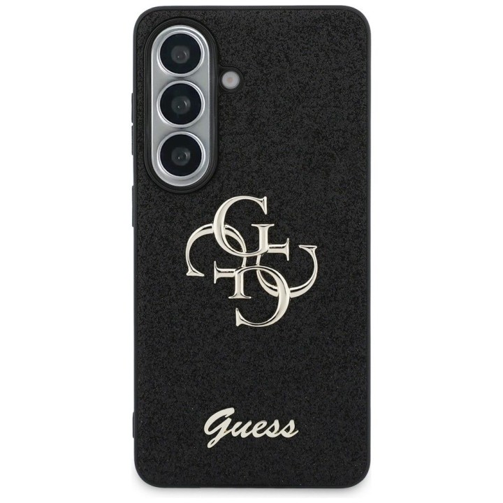 GUESS чохол для SAMSUNG S26 GUHCS26SHG4SGK (Fixed Glitter 4G Big Metal Logo) чорний