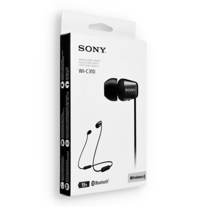 Wireless in-ear headphones Sony WI-C310 black