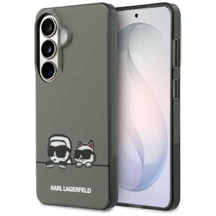 KARL LAGERFELD чехол для SAMSUNG S26 KLHMS26S6HPKACK (Magnetic IML K&C Peekaboo) черный