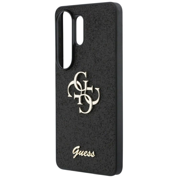 GUESS чехол для SAMSUNG S26 Ultra GUHCS26LHG4SGK (Fixed Glitter 4G Big Металл Логотип) черный