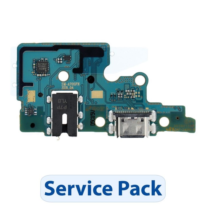 ServicePack плата зарядки usb SAMSUNG A70 A705F GH96-12468A