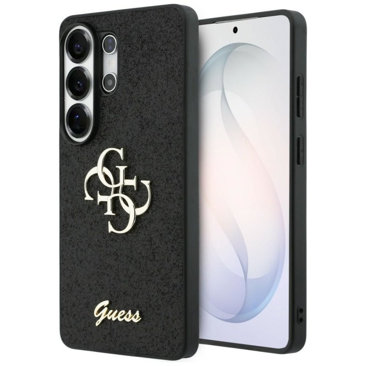 GUESS чохол для SAMSUNG S26 Ultra GUHCS26LHG4SGK (Fixed Glitter 4G Big Metal Logo) чорний