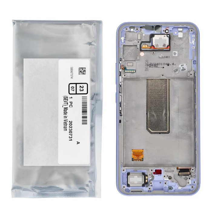 ServicePack LCD display SAMSUNG A34 5G A346B Purple GH82-31200D