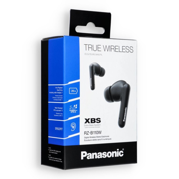 Бездротові навушники TWS PANASONIC RZ-B110WDE-K чорні
