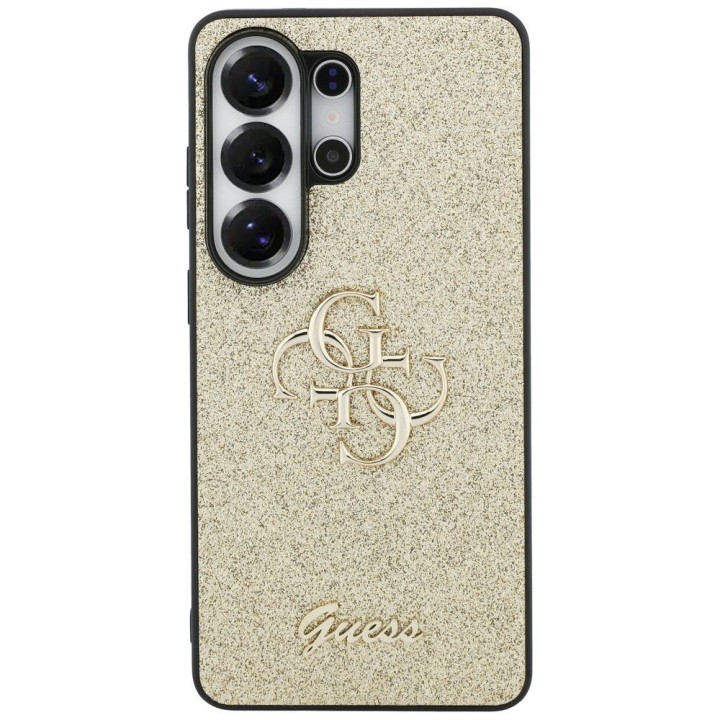 GUESS чохол для SAMSUNG S26 Ultra GUHCS26LHG4SGD (Fixed Glitter 4G Big Metal Logo) золотий