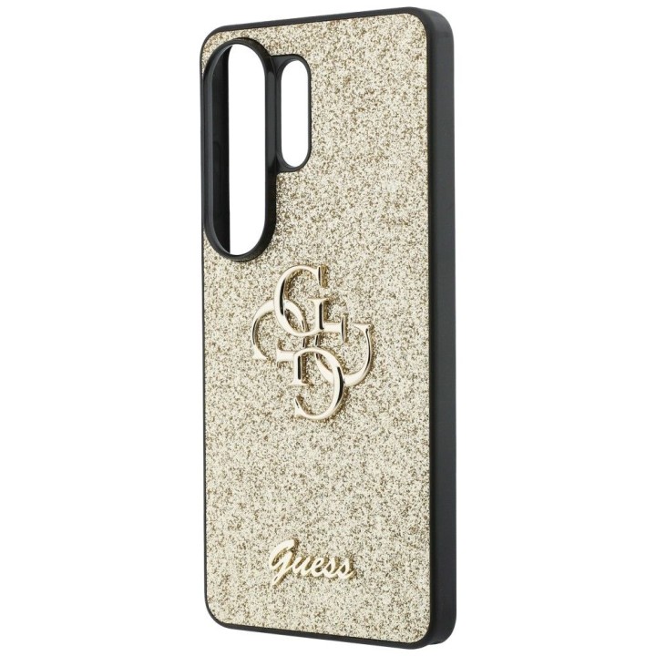 GUESS case for SAMSUNG S26 Ultra GUHCS26LHG4SGD (Fixed Glitter 4G Big Metal Logo) gold