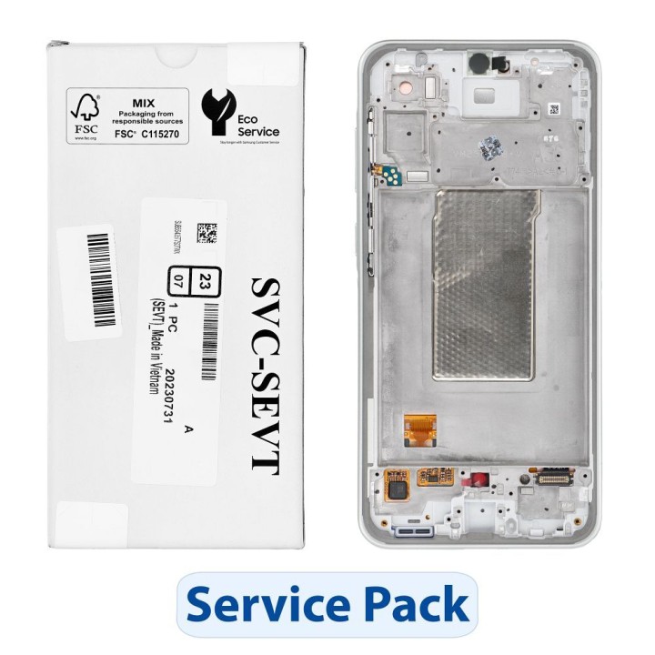 ServicePack LCD display SAMSUNG A36 5G A366B Lime GH82-36841C