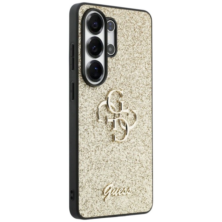 GUESS case for SAMSUNG S26 Ultra GUHCS26LHG4SGD (Fixed Glitter 4G Big Metal Logo) gold