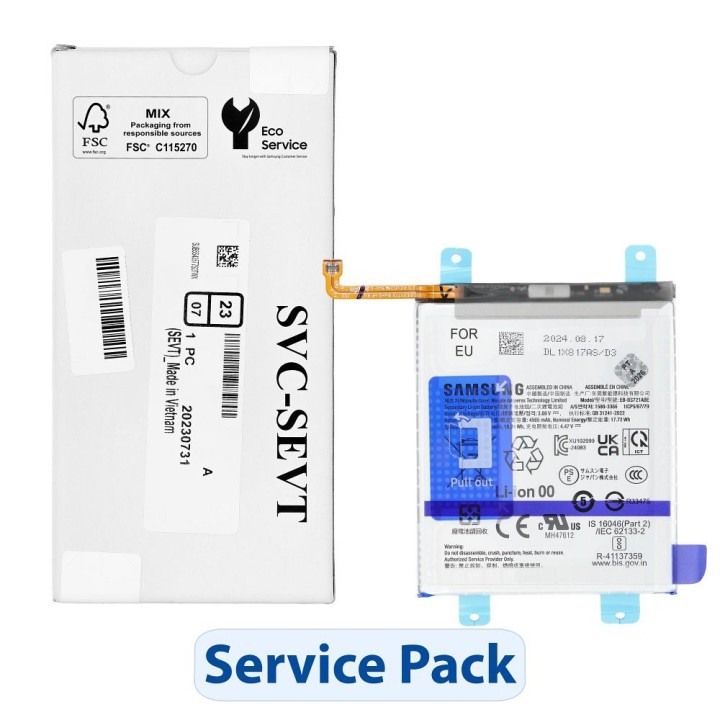 ServicePack Акумулятор EB-BS721ABY для SAMSUNG S24 FE S721B GH82-35853A