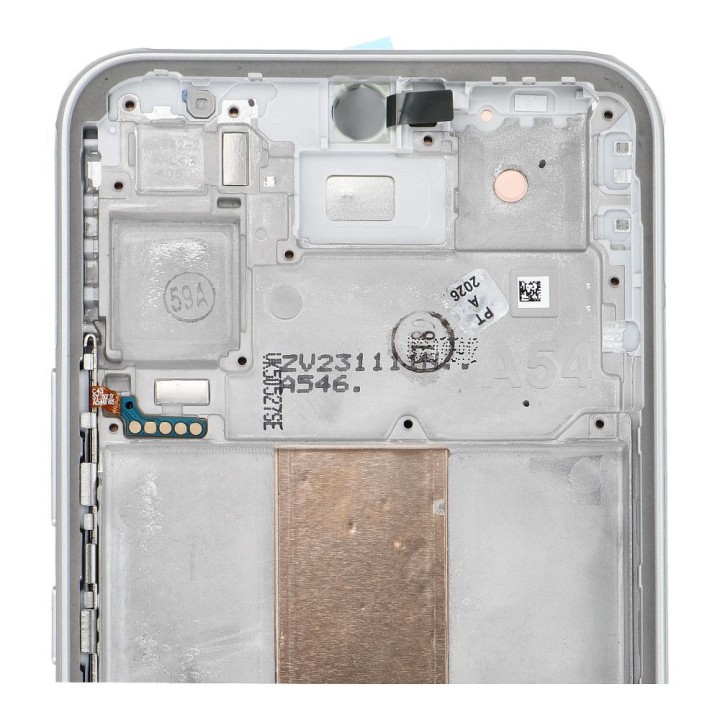 ServicePack LCD display SAMSUNG A54 5G A546B White GH82-31231B