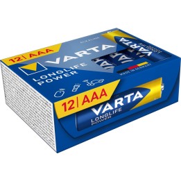 VARTA battery alkaline R3 (AAA) Longlife Power 12 pcs
