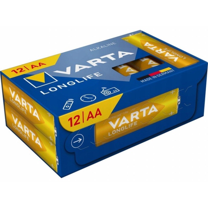 VARTA alkaline battery R6 (AA) Longlife 12 pcs