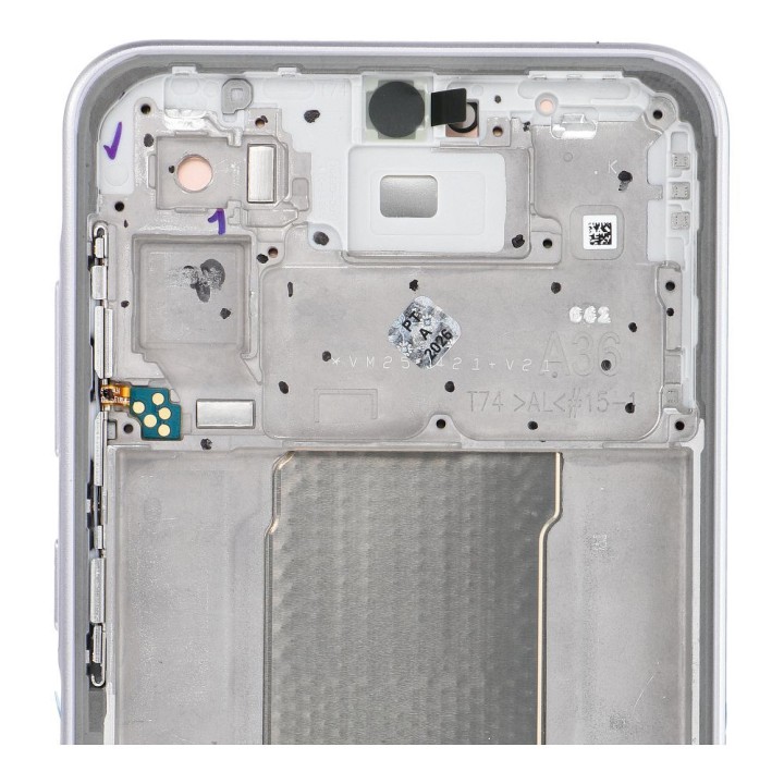 ServicePack LCD display SAMSUNG A36 5G A366B Purple GH82-36841D