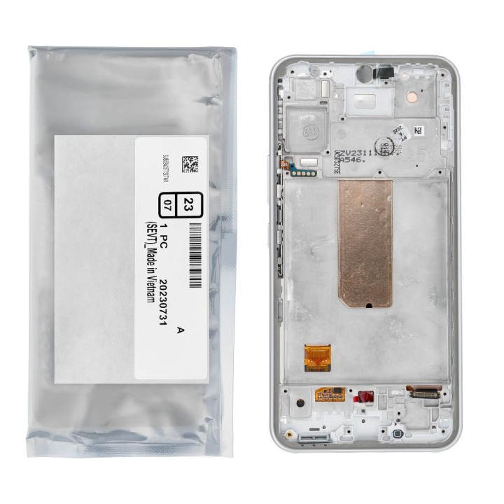ServicePack дисплей LCD SAMSUNG A54 5G A546B White GH82-31231B