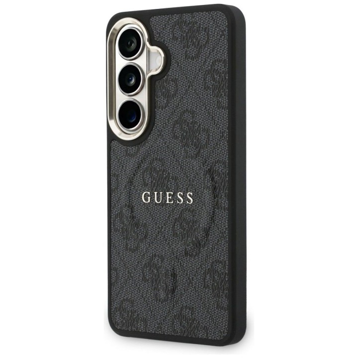 GUESS case for SAMSUNG S26 GUHMS26SP4MSEGCK (4G Embossed Ring MagSafe) black