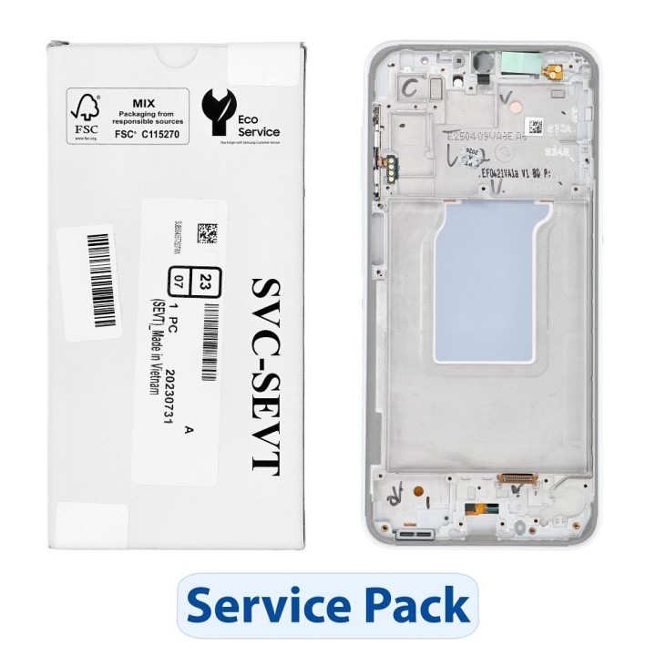 ServicePack Wyświetlacz LCD SAMSUNG A26 5G A266B White GH82-37049B