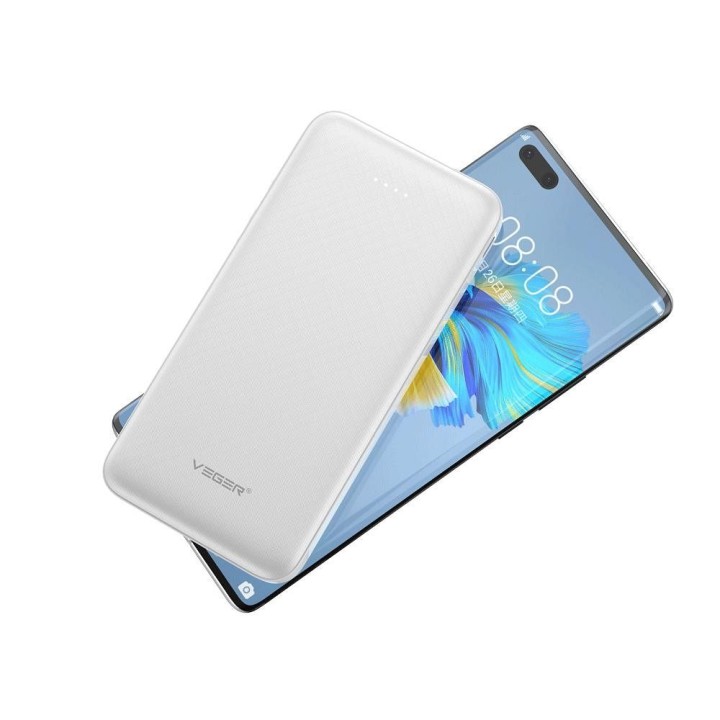 Powerbank Veger A10 (W1065) 2A 10000 mAh biały 0INT