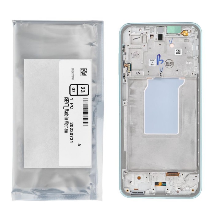 ServicePack LCD display SAMSUNG A26 5G A266B White GH82-37049B