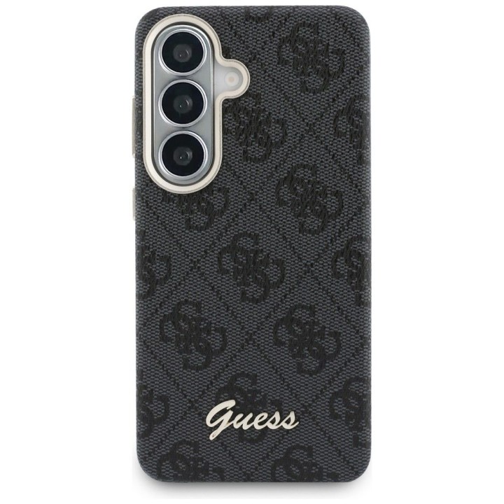GUESS чехол для SAMSUNG S26 GUHMS26S5P4FWMSK (4G Script MagSafe) черный